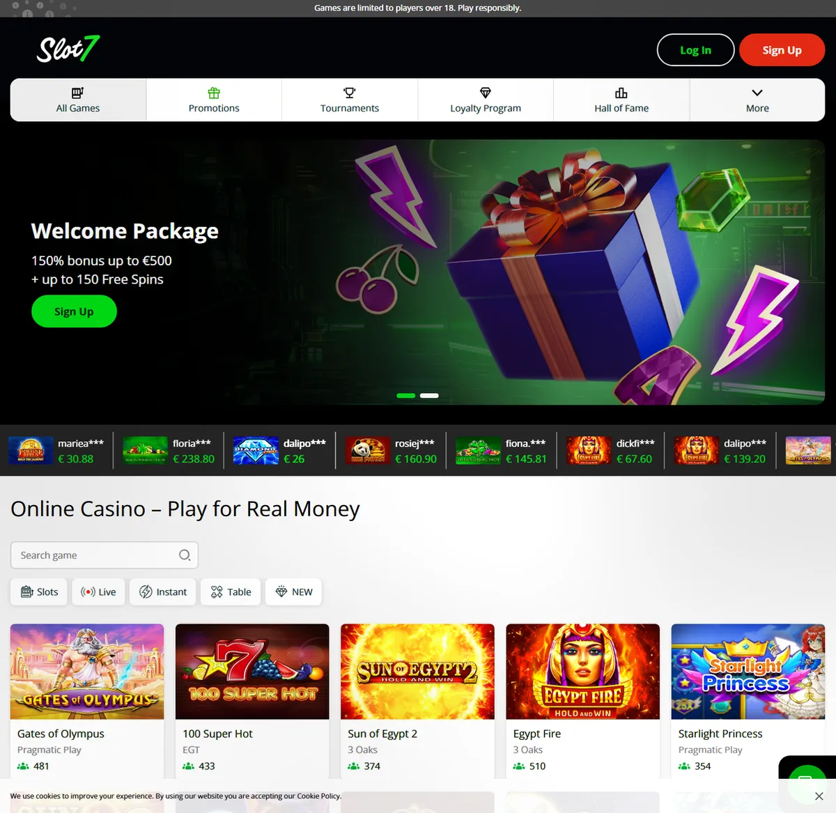 Slot7 Casino